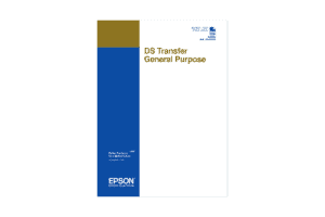 EPSON DS Transfer General Purpose Papier - DIN A4, 100 Blatt