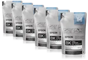 Epson Tinte SC-F6000, SC-F6200, SC-F9300 - schwarz / black, 6x 1000 ml