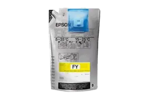 EPSON Tinte SC-F6300 / SC-F9400, T46D - fluoreszierendes gelb, 2x 1000 ml