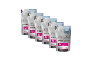 EPSON Tinte SC-F6300 / SC-F9400, T46D - magenta, 6x 1100 ml