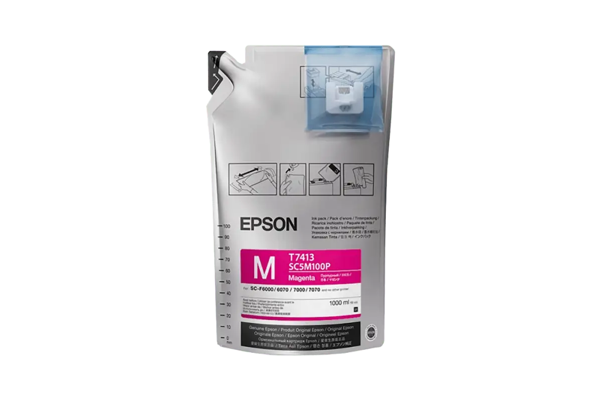 Epson Tinte SC-F6000, SC-F6200, SC-F9300 - magenta, 1x 1000 ml