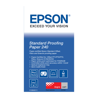 Epson Standard Proofing Paper 240 17 C13S045111