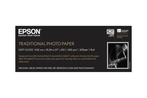 Epson Traditional Photo Paper 17 C13S045054