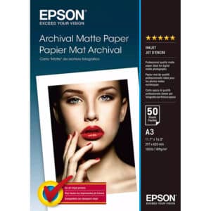 Epson Archival Matte Paper A3 c13s041344