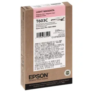 Epson Tinte Stylus Pro 7800 9800 light magenta C13T603C00