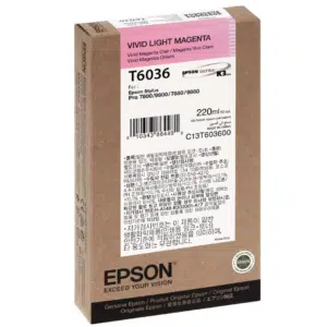 Epson Tinte Stylus Pro 7880 9880 vivid light magenta C13T603600