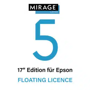 Mirage 5 17″ Edition für Epson - Floating Seat Licence