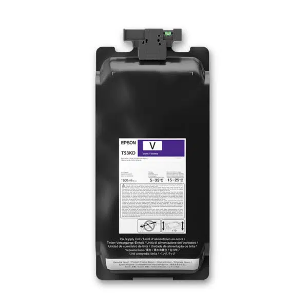 EPSON Tinte SC-F6400 / SC-F9500, 2x 1600ml, T53L - violett